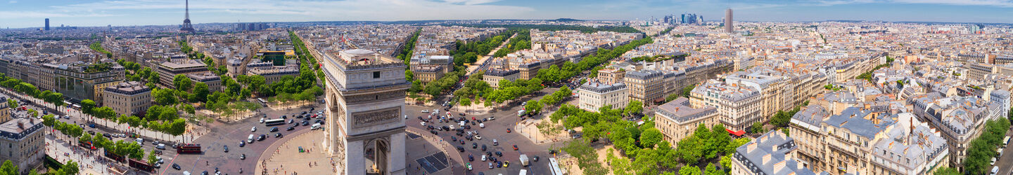 Luftaufnahme von Paris © iStock.com / pawel.gaul