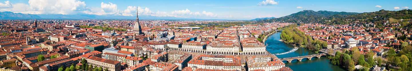 Panorama von Turin © iStock.com / saiko3p
