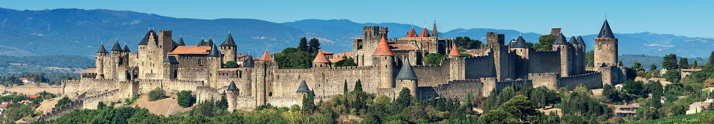 Mittelalterliche Festung von Carcassonne © iStock.com / thomaslenne