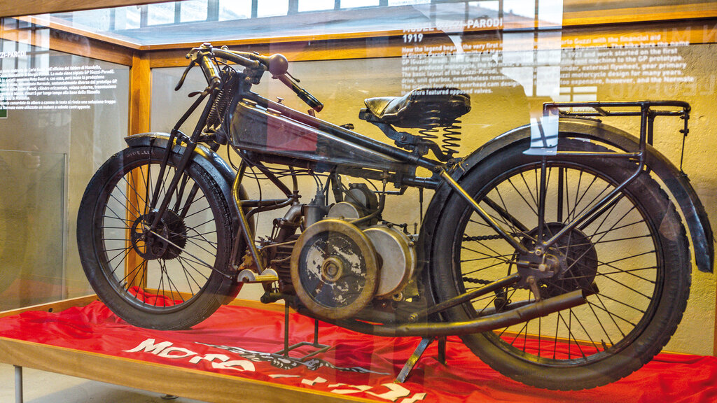 Moto Guzzi GP von 1919 Wilhelm Bauer